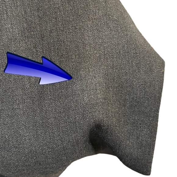 Banana Republic Men’s Charcoal Wool Blazer - Size 40S - Picture 10 of 10